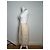 Jupe en lin vintage Courreges beige - vue 9
