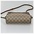 GUCCI GG Supreme Web Sherry Line Bag PVC Beige Gold 56 02 087 Auth ar13365 Golden - view 9
