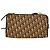 Borsa a spalla in tela Trotter Christian Dior marrone oro Auth BA1136 D'oro - vista 3