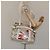 Borsa a Spalla Salvatore Ferragamo Vinile Bianco Auth bs24291 - vista 22