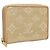 Monedero Zippy de jacquard laminado Monogram LOUIS VUITTON M82483 Auth 116266SM Dorado