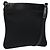 Borsa a spalla PRADA in nylon nero argento autentica bs24328