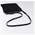 Borsa a spalla PRADA in nylon nero argento autentica bs24328 - vista 7