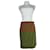 Autre Marque Vintage Celine Paris Wool Skirt brown  ref.2167228