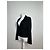 Blazer vintage Courreges nero - vista 9