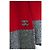Chanel, Sciarpa oversized in cashmere con logo cc Rosso Grigio - vista 5