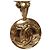 Chanel, Vintage 94P CC Medaillon Halskette Golden - Ansicht 3