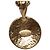 Chanel, Vintage 94P CC Medaillon Halskette Golden - Ansicht 4