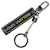 Louis Vuitton Portocre Tab Keychain Black Yellow Leather  ref.2167508