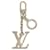 Louis Vuitton Porte Cle Initial LV Charm Silvery Metal  ref.2169072
