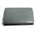 Louis Vuitton Taiga Gray Coin Purse Brown Leather  ref.2169095
