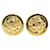 Fendi Gold Plated Clip Earrings Golden  ref.2169229