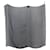 FENDI Zucca Grey Silk Scarf Brown  ref.2169376