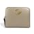 Fendi Logo Compact Bi-fold Wallet Grey Leather  ref.2169774