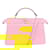 Fendi Peekaboo I See You Handbag Yellow Leather  ref.2169822