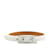 Hermès Hermes Hapi Charm Bracelet Silvery White Leather  ref.2169855