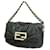 Fendi Mia Leather Shoulder Bag Black  ref.2169951