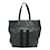 BALLY Logo Shoulder Tote Bag Black Leather  ref.2170034
