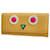 Fendi Beige Leather Long Wallet  ref.2170204