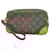 Louis Vuitton Monogram Marly Dragonne PM Clutch Bag Brown  ref.2170265