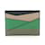 Loewe Puzzle Plain Card Holder Beige Green Navy blue Leather  ref.2170341