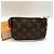 Mini Pochette Accessori Vivienne Holiday di Louis Vuitton Marrone Monogramma - vista 4