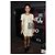 Chanel Ikonisches Fransen-Tweedkleid der Arctic Ice Kollektion Roh - Ansicht 4
