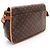 Borsa a Spalla Gibeciere GM Monogramma Louis Vuitton M42246 Marrone - vista 2