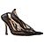 Pumps Bottega Veneta Stretch in rete nera e pelle Nero - vista 4