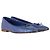 Timeless Bailarinas Chanel en cuero azul - vista 4
