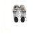 Timeless Sandali T-Strap Chanel in pelle argentata Argento - vista 14