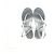 Timeless Sandali T-Strap Chanel in pelle argentata Argento - vista 16