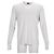 T-shirt a maniche lunghe con collo rotondo Tom Ford in lyocell bianco Crudo - vista 7