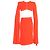 Autre Marque Alex Perry Cape Effect Cutout Kleid aus rotem Polyester - Ansicht 6
