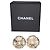 Orecchini Chanel CC Flower in metallo dorato D'oro - vista 2