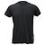 Camiseta de algodão preta com patch de logo Dolce & Gabbana Preto