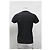 Camiseta de algodão preta com patch de logo Dolce & Gabbana Preto - vista 8