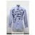 Camicia a quadri stampata Bottega Veneta in cotone blu - vista 6