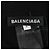 Balenciaga Logo Est. 1917 Pullover aus schwarzer Baumwolle - Ansicht 4