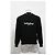 Balenciaga Logo Est. 1917 Pullover aus schwarzer Baumwolle - Ansicht 6