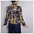 Moschino Jeans jacket with abstract pattern Black - view 4