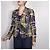 Moschino Jeans jacket with abstract pattern Black - view 5
