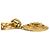 Collana in metallo dorato Chanel Coco Mark D'oro - vista 2