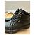 Stivaletti Louis Vuitton Oberkampf nubuck nero Grigio antracite - vista 4