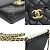 Sac à épaule en cuir Matelassé Chanel Noir Blanc cassé - vue 4