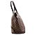 Borsa Louis Vuitton Damier Saleya MM Marrone - vista 2