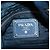 Borsa a spalla PRADA in nylon blu Auth 117720 - vista 18