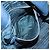 Borsa a spalla PRADA in nylon blu Auth 117720 - vista 21
