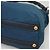 Borsa a spalla PRADA in nylon blu Auth 117720 - vista 9