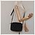 Borsa a spalla Salvatore Ferragamo in tela e pelle nera Auth bs24292 Nero - vista 23